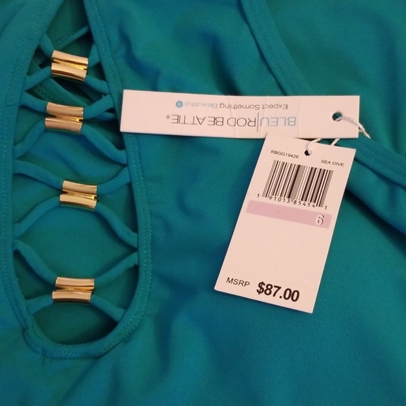 TRINA TURK Top & Bikini Set 💛💙 - Picture 6 of 9